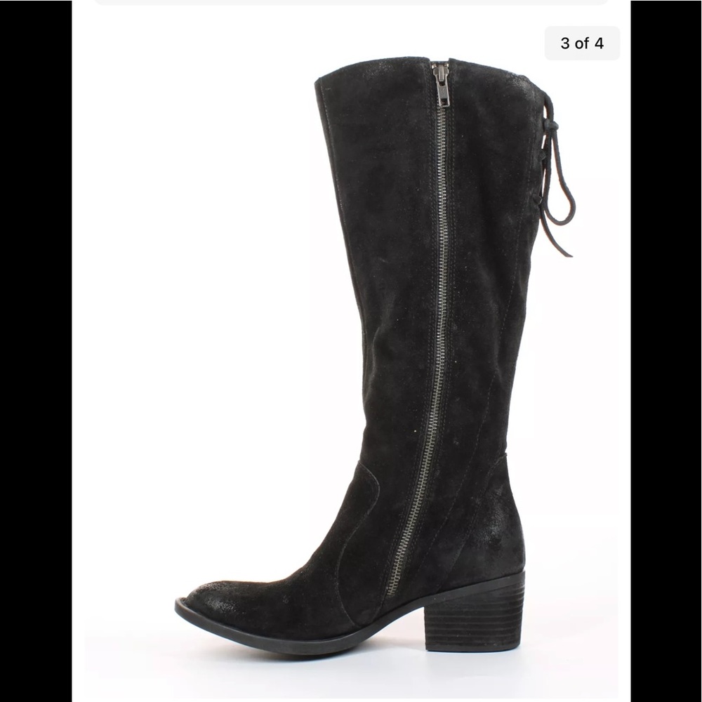 Born new knee leather boots sz 7.5 $150